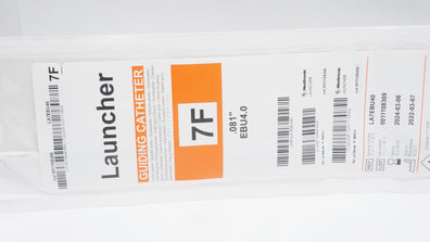 Medtronic LA7EBU40 Launcher EBU4.0 Guiding Cath. 7F x .081inch x 100cm (x)